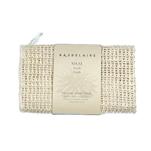 Baudelaire Sisal Exfoliating Wash Cloth ? Gentle & Natural Skincare