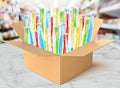 Mint Disposable Toothbrushes Pack of 288 - Individually Wrapped, No Water Needed