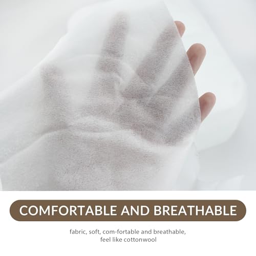 Ypfyed 500 Piece Disposable Face Cradle Covers Ultra Soft Face Rest Covers for Massage Tables & Chairs