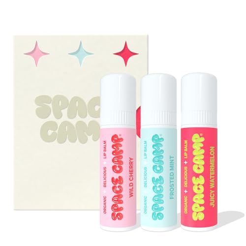 Wellness Jumbo Lip Balm - Originals Pack Variety Flavored Balm (Wild Cherry, Juicy Watermelon, and Frosted Mint) - 3 Pack