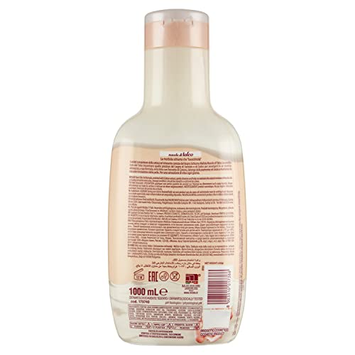 Malizia Bath Foam Talc Scented Caress 1000ml - Family Body Wash & Shower Gel