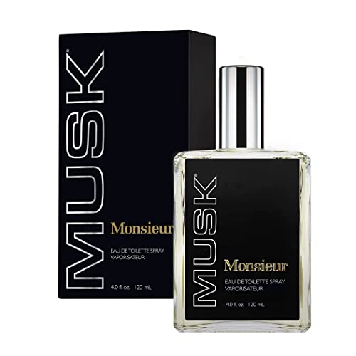 Monsieur Musk for Men Cologne Spray 4 Oz - Dana