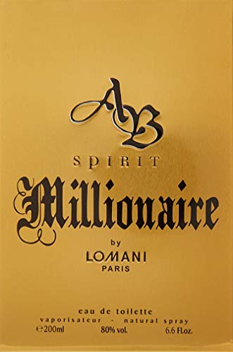 Lomani Ab Spirit Millionaire Men Edt Spray 6.6 Oz - Woody Spicy Fragrance