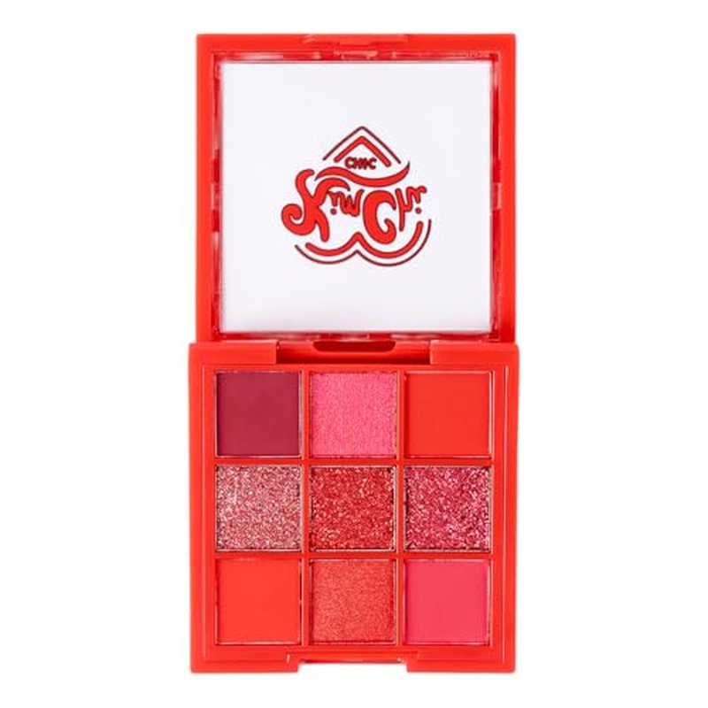 KimChiChic Beauty Jewel Collection Eyeshadow Palette - Highly Pigmented Matte & Glitter Shades, Blendable & Long Lasting, Cruelty Free, Ruby