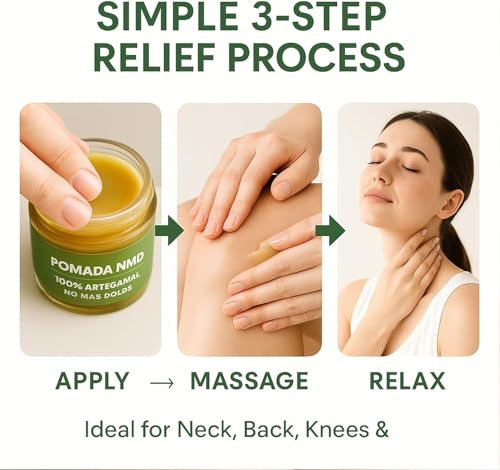 Herbal Muscle & Joint Pain Relief Cream with Arnica & Olive Oil - Portable 60g - Variation 1