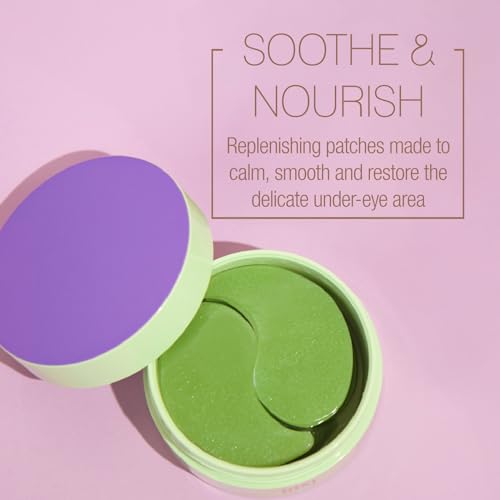 Hydrogel Under Eye Patches with Ceramides and Vitamins - Calming & Hydrating, 60 Patches