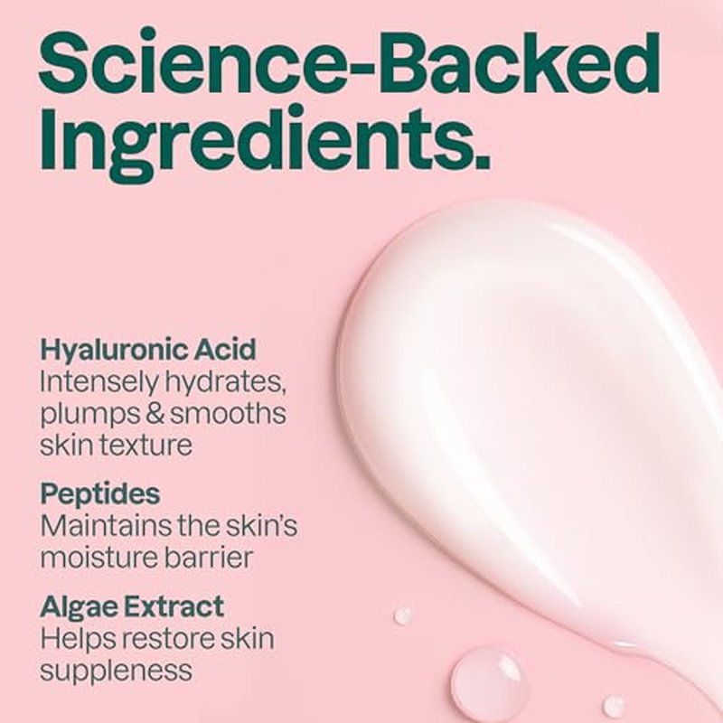 ATTITUDE Anti Aging Eye Cream, With Peptides, Algae Extract & Hyaluronic Acid, For Dark Circles & Wrinkles, Fragrance Free Skincare, Dermatologically Tested, EWG Verified, Vegan, 0,5 Fl Oz