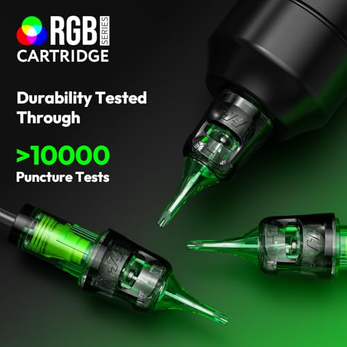 Tattoo Needles Cartridge Set 50PCS Assorted Sizes for All Standard Machines EN20-FG-50KIT-NNEWNEW