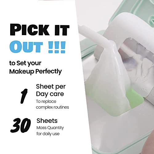 Hydrating Face Sheet Masks with Hyaluronic Acid - 30 Sheets