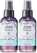 Sea Salt Body Oil - Nourishing Massage Oil with Sweet Almond Oil - 4 fl oz Pack of 2