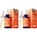 SeoulCeuticals Large 2oz Korean 20% Vitamin C Hyaluronic Acid Serum + CE Ferulic Acid - Potent Anti Aging Vit C, Anti Wrinkle K Beauty Skincare (Pack of 2)