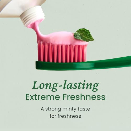 Euthymol Pink Toothpaste 3 Pack Fluoride-Free Gentle Oral Care
