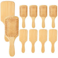 20 Pcs Bamboo Hair Brush Set - Detangling & Scalp Massage for Women Men - Variation of 20