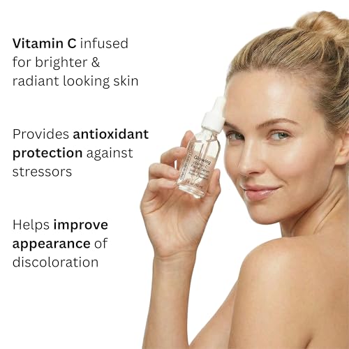 Global Beauty Care Vitamin C Facial Serum ? Niacinamide, AHA & Vitamin E, 3-Pack (3x 1 fl oz)