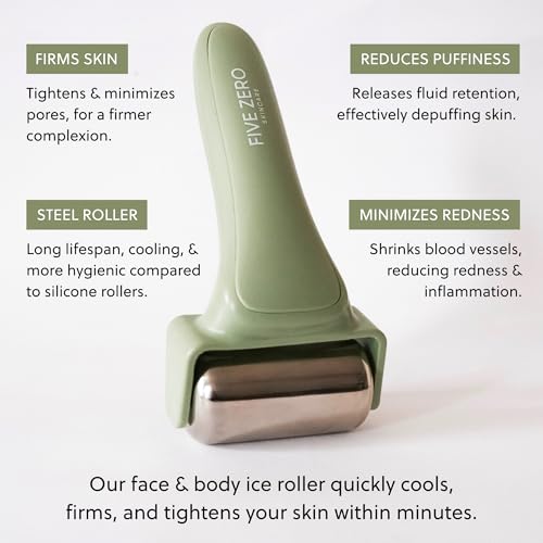 Ice Roller for Face & Body - Cooling Skin Tightening Puffiness Reducer