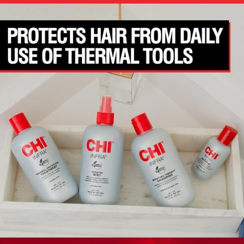 CHI Infra Thermal Protective Hair Serum 32 Oz - Heat Protectant & Shine