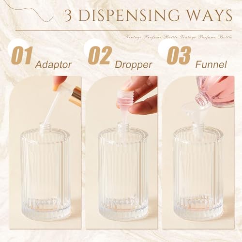 12 Pack 100ml Refillable Perfume Bottles with Gradient Colors - Travel & Makeup