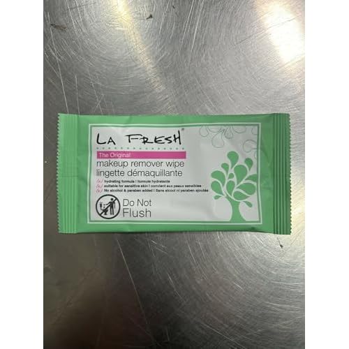 LA Fresh Makeup Remover Wipes with Vitamin E - Make up Remover for Face, Eyes, Lips - Face Travel Essentials - Case of 200ct Makeup Wipes