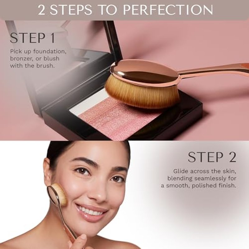 Artis Elite Oval Brush 7 - Mirror, 1 Pc Makeup Brush