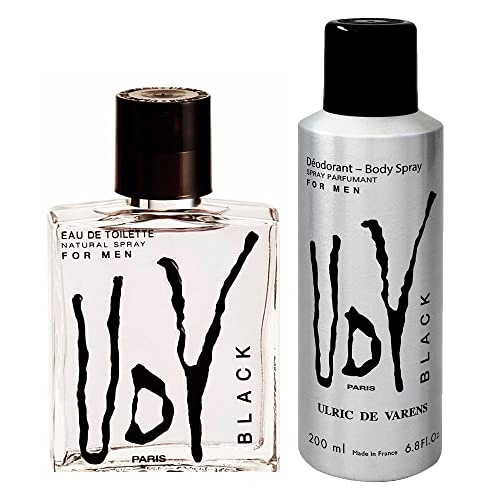 Udv Black Gift Set - Fragrance & Grooming Collection