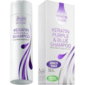 VITAMINS Hair Cosmetics Keratin Purple Blue Shampoo for Blonde & Gray Hair