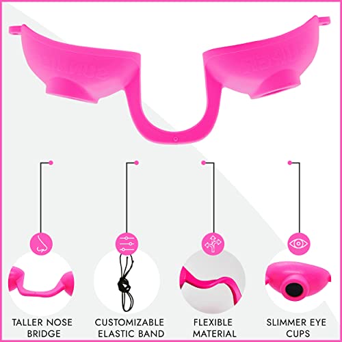 UV Red Light Tanning Bed Goggles - Super Sunnies Flexible Pink/Blue/Black/Purple