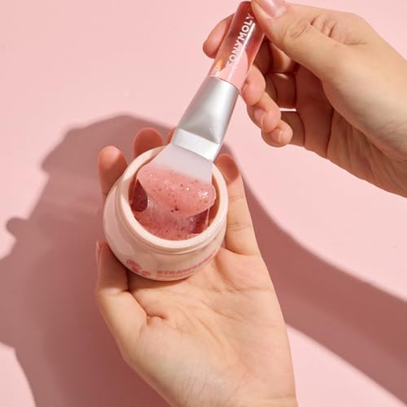 Face Peel Shot Glow Black & White Rice Exfoliating Ampoule Extract Peeling, Pore Minimizing & Deep Hydration Face & Body Scrub Serum, Support Dead Skin Cell Remover -80ml/2.7Fl oz