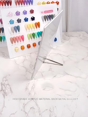 Acrylic Nail Polish Display Board Salon Showing Shelf for Nail Art & Gel Colors