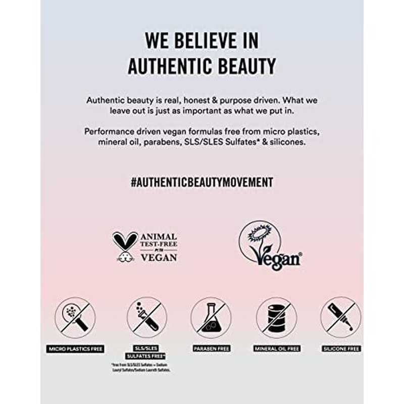 Authentic Beauty Concept Shaping Cream | All Hair Types | Define & Hold Natrual Texture | Vegan & Cruelty-free | Silicone-free