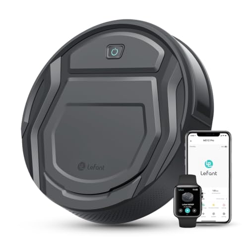 Robot Vacuum Cleaner with WiFi App Alexa Control 4000Pa Suction Slim Design