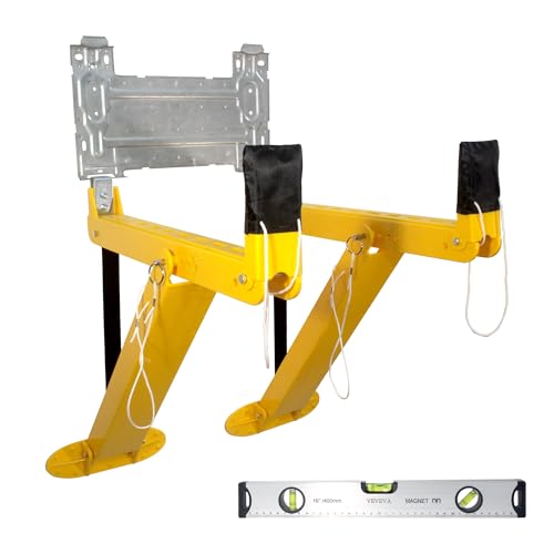 Mini Split Wall Mounting Support Bracket with Level Ruler for Ductless AC Indoor Unit