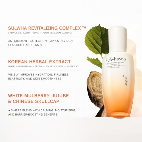 Sulwhasoo Essential Balancing Emulsion – Lightweight Korean Moisturizer
