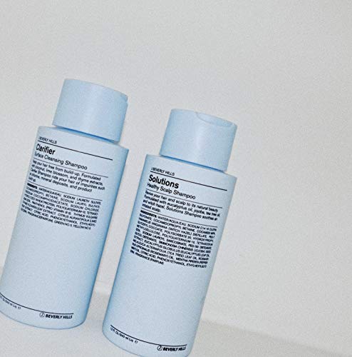 J Beverly Hills Blue Clarifier Shampoo with Coconut Oil 12 Oz - Hydrating Hair Treatment