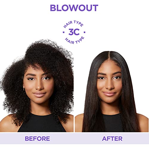SoftSheen-Carson Dark and Lovely Blowout Hydrating Sulfate Free Shampoo with Castor Oil, For Curly Hair, All Hair Types 8.5 fl oz