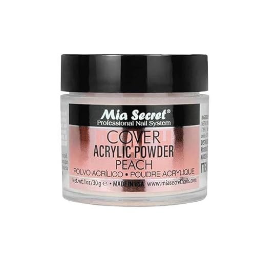 Mia Secret Acrylic Powder Cover - Easy to Apply - Peach 1 oz.