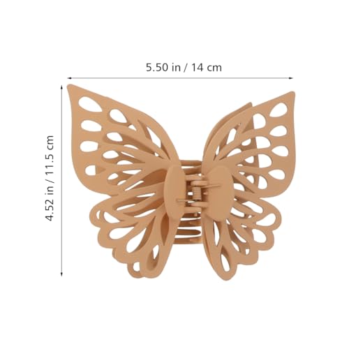Large Butterfly Hair Clips for Women and Girls - Secure Claw Clips