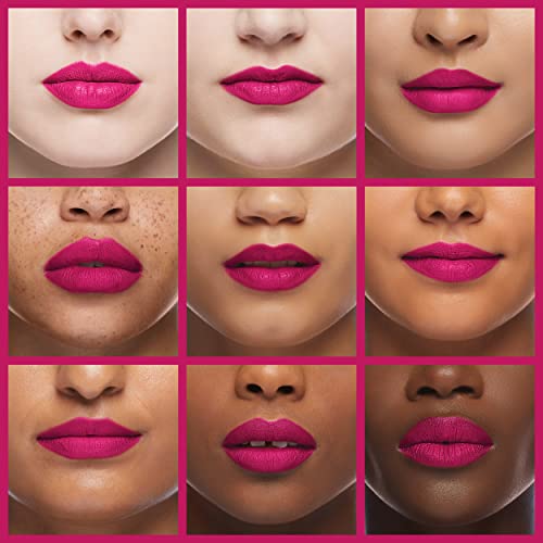 Maybelline New York Color Sensational Vivid Matte Liquid Lipstick, Electric Pink, 0.26 fl. oz.