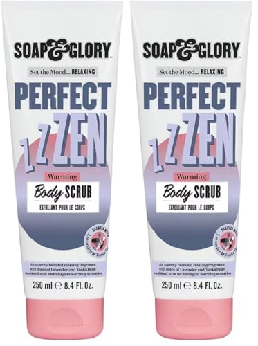 Lavender & Tonka Bean Warming Body Scrub 8.4 Fl Oz Pack of 2 – Relaxing Exfoliating Body Polish