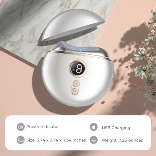 DAROMA Electric Gua Sha Tool - Dual-Mode Facial & Body Massager with 9 Temperature Settings
