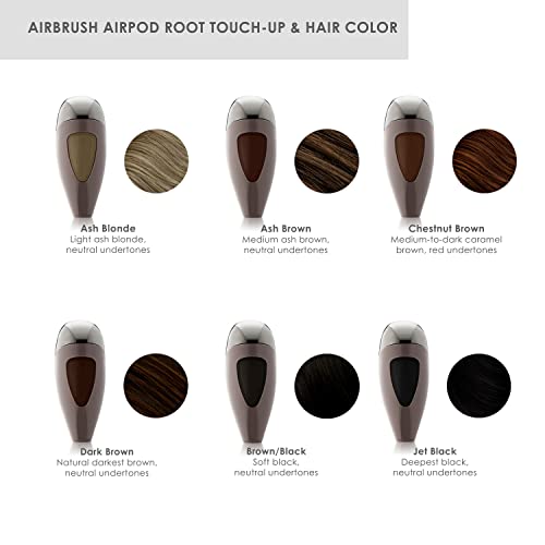 TEMPTU Airpod Airbrush Root Touch-Up & Hair Color Kit - Jet Black