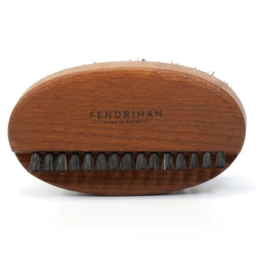 Genuine Boar Bristle Nail Brush with Thermowood Handle - Made in Germany