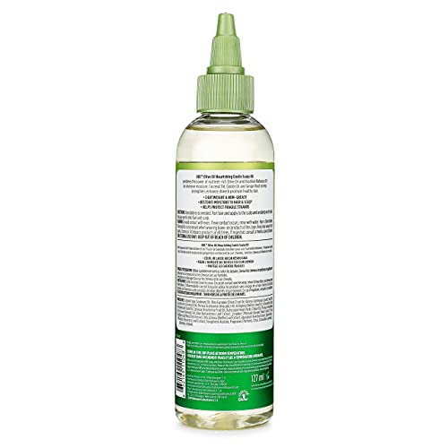 ORS Olive Oil Exotic Scalp Oil 4.3oz, Moisture Restore Creamy Aloe Shampoo, Strengthen & Nourish Replenishing Conditioner