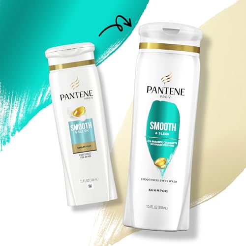 Pantene Pro-V Smooth & Sleek Shampoo & Conditioner Duo Set 12-12.6 Fl Oz