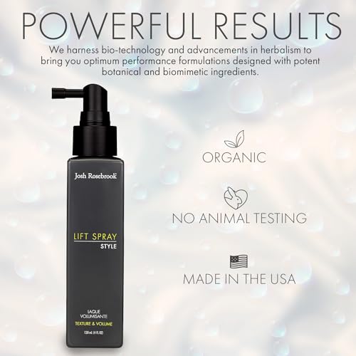 Volumizing Hair Spray - Lightweight Texture & Body for Fine Hair 4oz