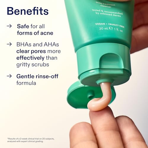 Skinfix Acne & Skin Barrier Set with BHA Cleanser, Retinoid Gel & Moisturizer