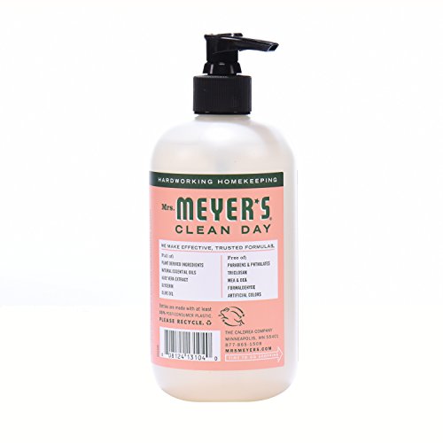 Liquid Hand Soap with Geranium - Moisturizing, Paraben-Free, 12.5 fl oz, 6 Pack