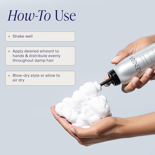 Professional Volume Mousse 12 | Firm Hold Mousse | Alcohol Free | Non-drying, Non-flaking Lightweight Formula | Tames Frizz & Conditions | Thermal Protection up to 45F | All Hair Types