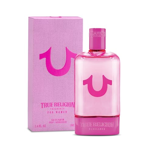 True Religion Women's Eau De Parfum Spray 3.4 Fl Oz - Pink Bottle - Variation of THIS listing