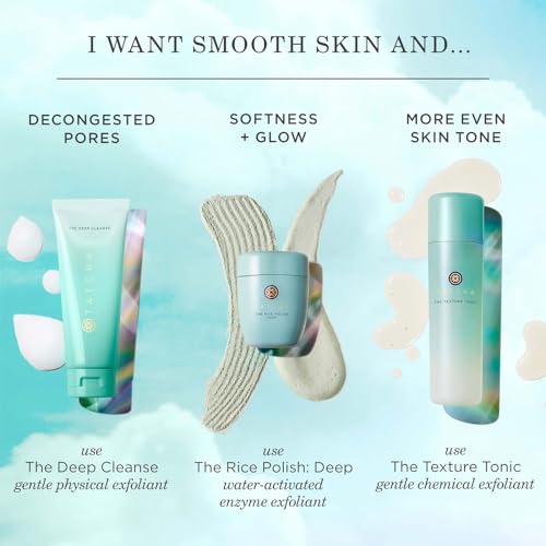TATCHA Texture Tonic Liquid Exfoliator with Niacinamide & Fruit AHAs for Skin Clarify