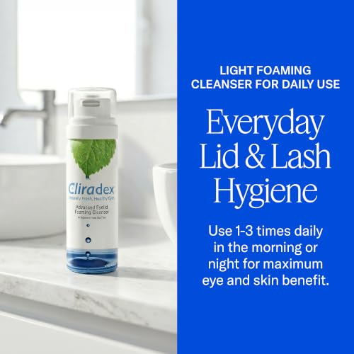 Foaming Eyelid Cleanser with 4-Terpineol Tea Tree Oil - 1.5 Fl Oz - Pack of 1
